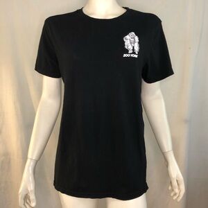 Zoo York youth black and white t shirt gorilla size medium